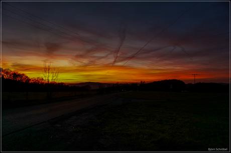 Odenwald Impressionen | Wenn die Sonne versinkt hinter den Bergen Odenwald Impressionen | Wenn die Sonne versinkt hinter den Bergen