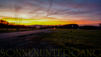 Odenwald Impressionen | Wenn die Sonne versinkt hinter den Bergen Odenwald Impressionen | Wenn die Sonne versinkt hinter den Bergen