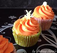 Der Osterhase freut sich dieses Jahr über Karotten Cupcakes mit Frischkäsetopping