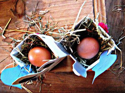 Freitagsbasteln - vor Ostern: ein schnelles und wunderschönes OSTERKÖRBCHEN DIY
