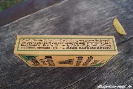 Fundstücke | Henko - Henkel´s Bleich-Soda Fundstücke | Henko - Henkel´s Bleich-Soda