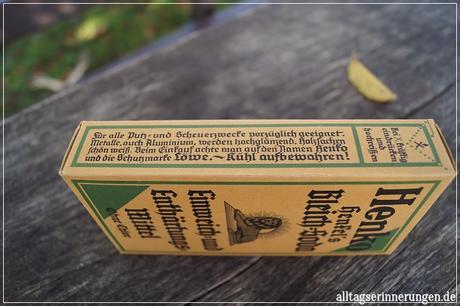 Fundstücke | Henko - Henkel´s Bleich-Soda Fundstücke | Henko - Henkel´s Bleich-Soda