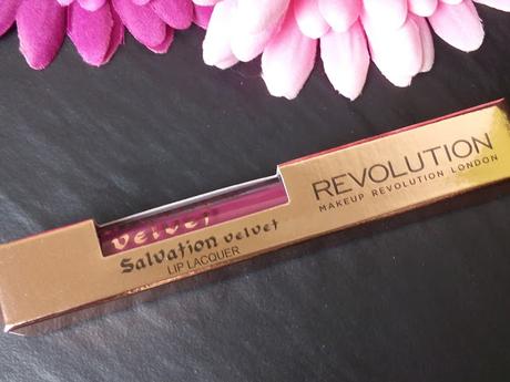 Makeup Revolution - Salvation Velvet Lip Lacquer  * Velvet Rebel *  Swatches & Review