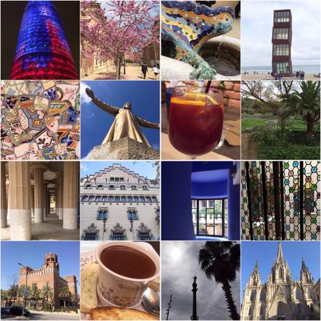 Von Gaudi, Gotik und Gärten – oder – #Sonntagsglück: Augenblicke aus Barcelona