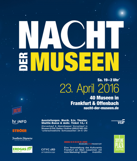 Nacht der Museen Frankfurt am Main 2016
