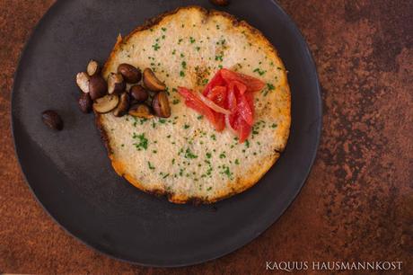 Omelett mit Champignons Omelett mit Champignons