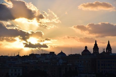 17_Sonnenuntergang-Valletta-Malta