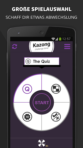 Kazong – Quiz, Minispiele, Denkspiele für duellsüchtige Multiplayer