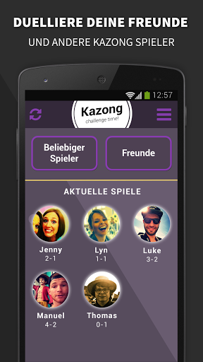 Kazong – Quiz, Minispiele, Denkspiele für duellsüchtige Multiplayer