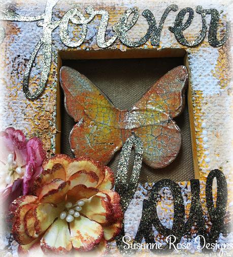 Mixed Media Canvas with WOW! Embossing Powders
