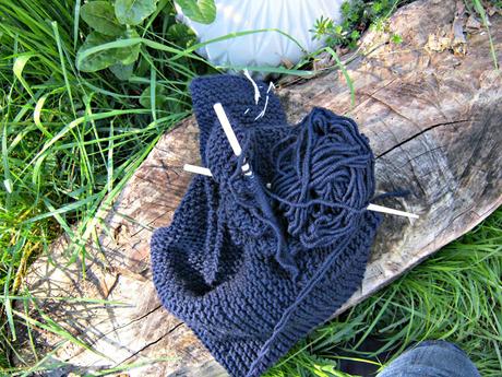 knitting, Stricken, Babydecke