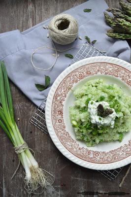 Frühlingsrisotto mit Spargel / Risotto with Asparagus Frühlingsrisotto mit Spargel / Risotto with Asparagus