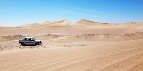 Iran: salzige Wüste