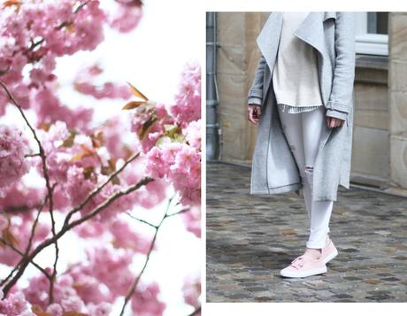 APRIL LOOK: PASTEL COLORS, RIPPED JEANS & CHERRY BLOSSOMS