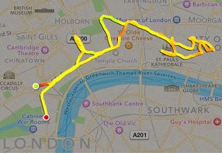 London Winter Run Route