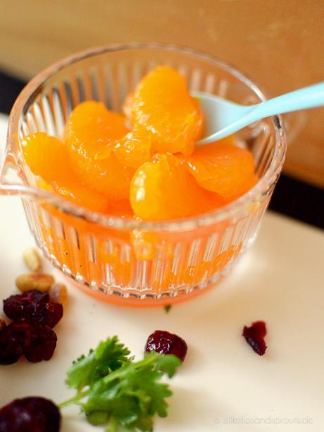 Mandarinen-Babyspinat-Salat