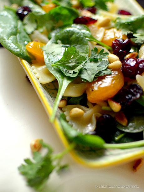 Mandarinen-Babyspinat-Salat