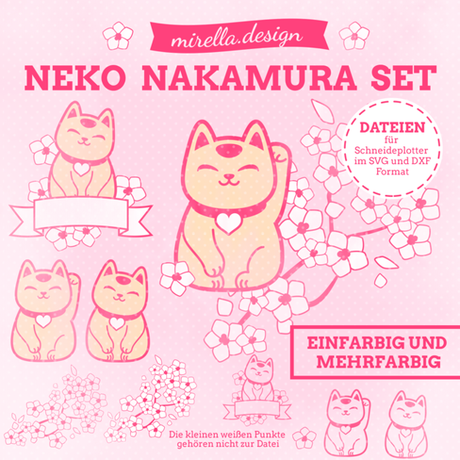 Neko Nakamura Plotter Datei jetzt im Shop!
