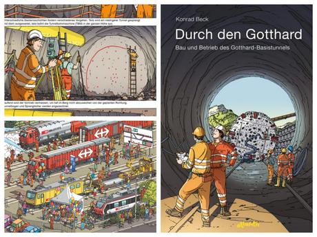 Gotthard: Lesend durch den längsten Tunnel der Welt