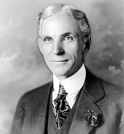 Portrait von Henry Ford 1919
