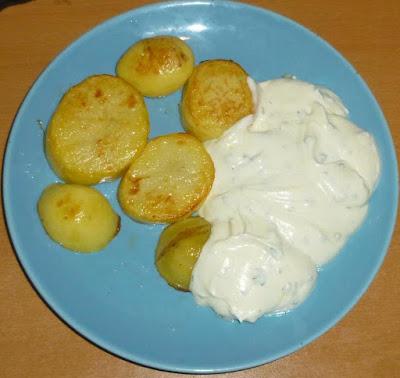 Pell- oder Bratkartoffeln mit Leinölquark