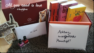 Die #lovelybox im Mai - All you need is love
