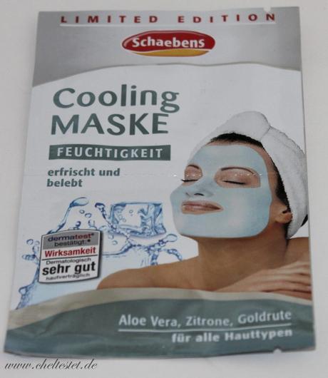 Schaebens Cooling Maske & Erdbeer Peeling Maske
