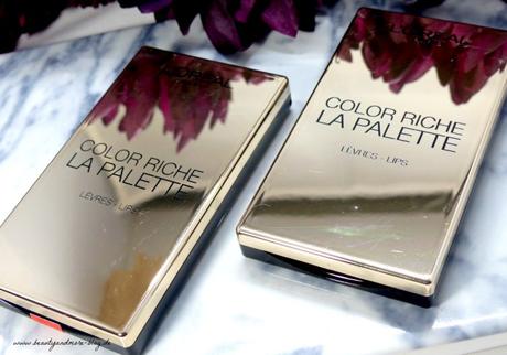 L'Oréal Paris Color Riche La Palette - Review - Lippenstift Palette