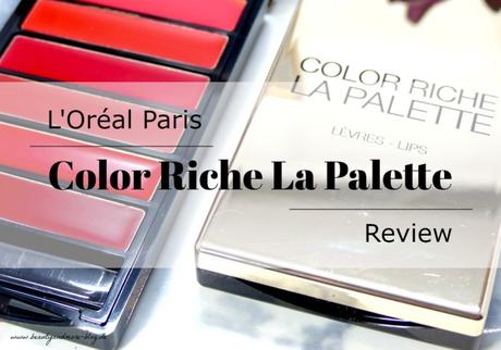 L'Oréal Paris Color Riche La Palette - Review