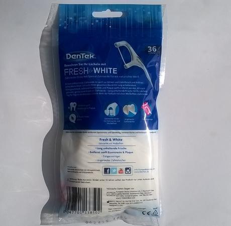 DenTek Fresh & White Zahnseide-Sticks Minze Extra stark + Avène Hydrance Optimale UV Riche Creme Bonne Mine SPF 30 + Krüger Tea Latte Schwarztee :)