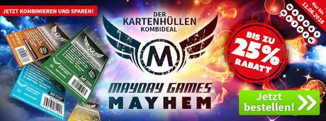 Spiele-Offensive Aktion - Der Mayday Games Kartenhüllen Kombideal
