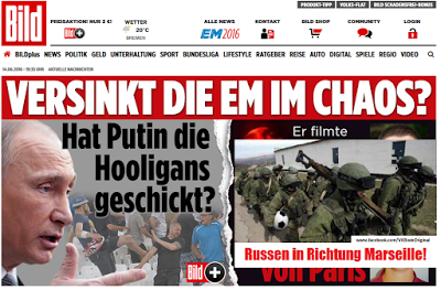 Fußball-Krawalle: Deutsche Medien nennen Putin als Schuldigen