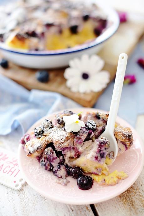 Blueberry creamcheese French Toast - Overnight