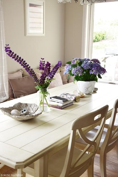 Mein Wochenende und Ideen zur Tischdeko mit Lupinen + Hortensien