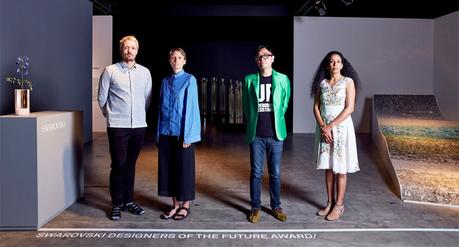 2016 Swarovski Designers of the Future Award:  Studio Brynjar & Veronika, Yuri Suzuki, Anjali Srinivasan © Mark Cocksedge