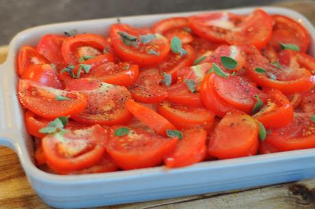 Polenta-Auflauf mit Fenchel und Tomaten