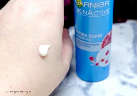 Garnier Skin Active Hydra Bomb Tages- und Nachtpflege - Review - Tagespflege Creme