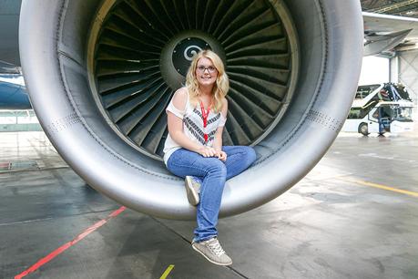 Von Flugangst, dem Besuch in der Austrian Airlines Werft & Dinner in einer Boing 777 Von Flugangst, dem Besuch in der Austrian Airlines Werft & Dinner in einer Boing 777