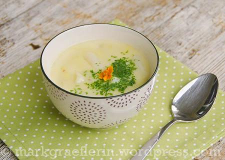Spargelcremesuppe 2