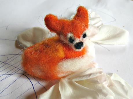 #creadienstag - ein Fuchs aus Nadelwolle