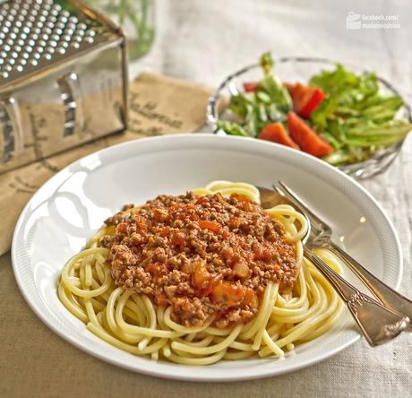 Spaghetti Bolognese in 15 Minuten | Madame Cuisine Rezept