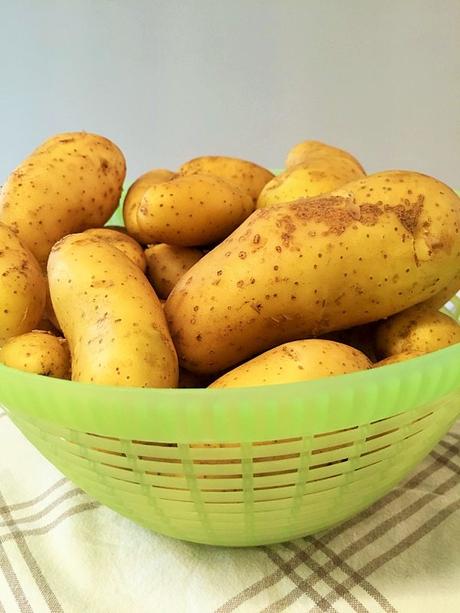 Aus dem eigenen Garten: Ofenkartoffeln und Backofen-Frites