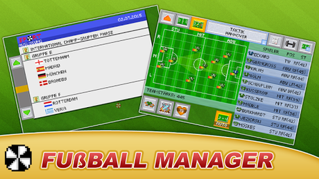 Fussball Pocket Manager – Sei der Manager in diesem umfangreichen Spiel