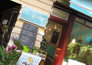no-gluten – Das neue glutenfreie Laden-Cafe in Berlin Eingang im no-gluten