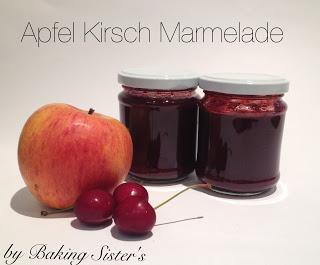 Apfel Kirsch Marmelade - Teil 6 unserer Kirsch Woche