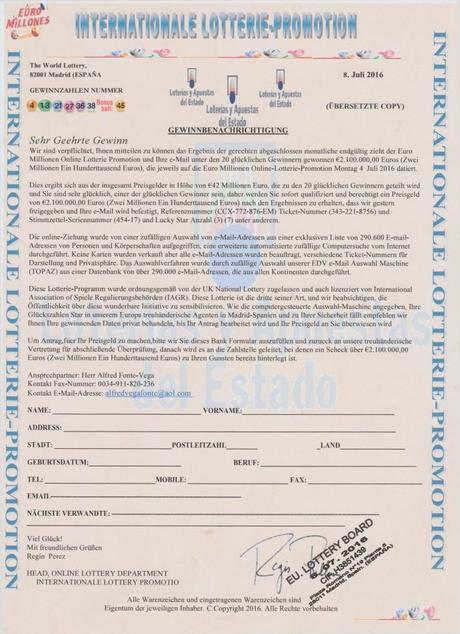 Unser täglich Spam gib uns heute Unser täglich Spam gib uns heute