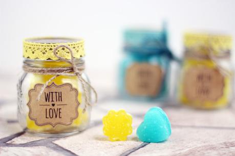 Rezept für Peelingwürfel mit Zucker - DIY Sugar Scrub Cubes