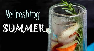 Cascara-Eistee mit Kirschen und Zitronen http://www.amor-und-kartoffelsack.de/2016/06/refreshing-summer-blogevent.html