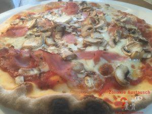 Glutenfreie Pizza und Pasta bei VAPIANO Deutschland – Ein neues Angebot für Menschen mit Zöliakie Glutenfreie Pizza Schinken & Champignon