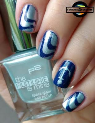 [Nails] Blue Friday mit essie 424 loot the booty & p2 the FUTURE is mine 030 polar light